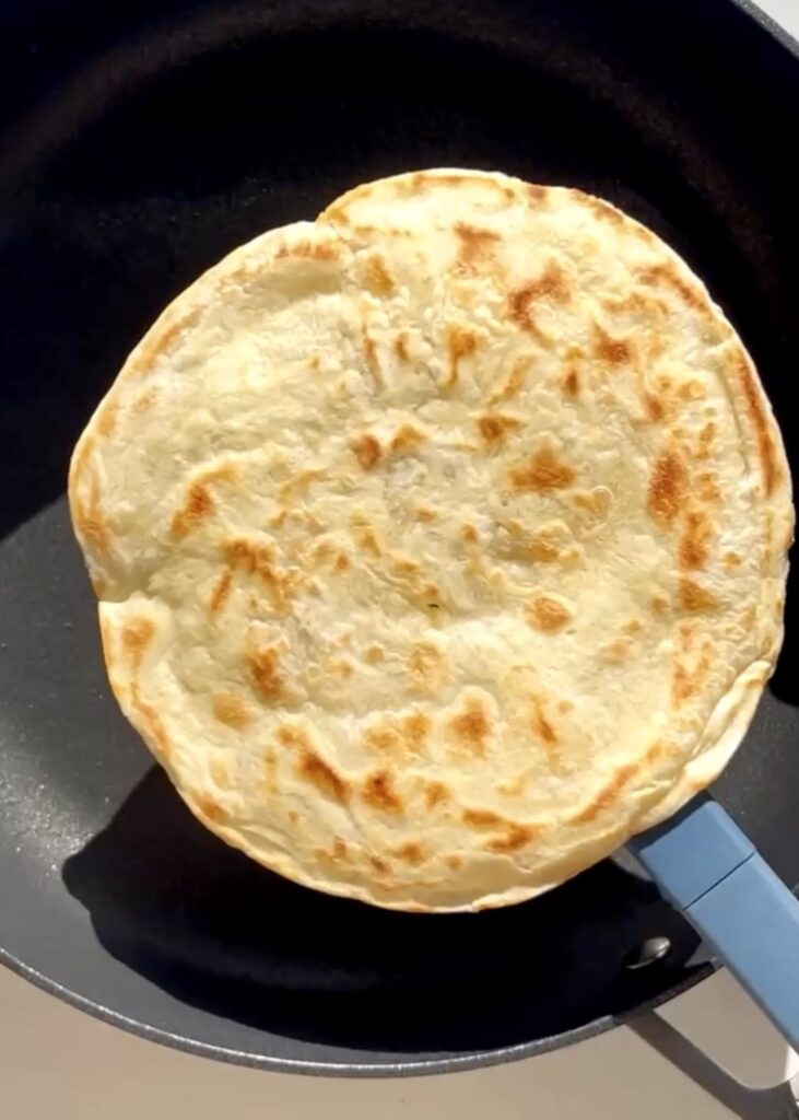 How to fry paratha