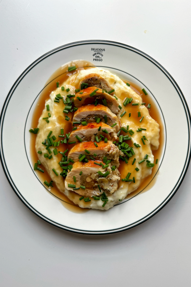 Stuffed Chicken Breast with Stuffing Recipe - Myriad Recipes