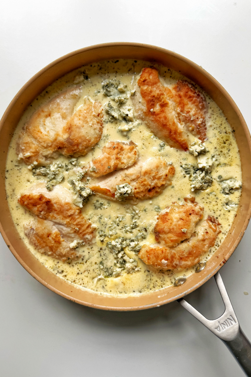 blue cheese dressing chicken recipe Easy Chicken Gorgonzola