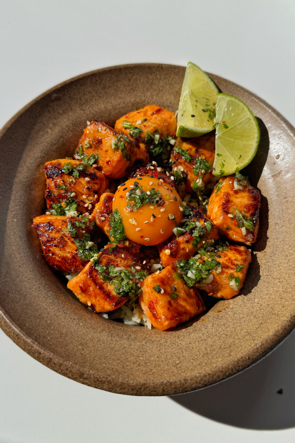 Easy Salmon and Avocado Rice Bowl | Myriad Recipes